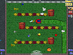 Screenshot of LawnMower game. A free level.